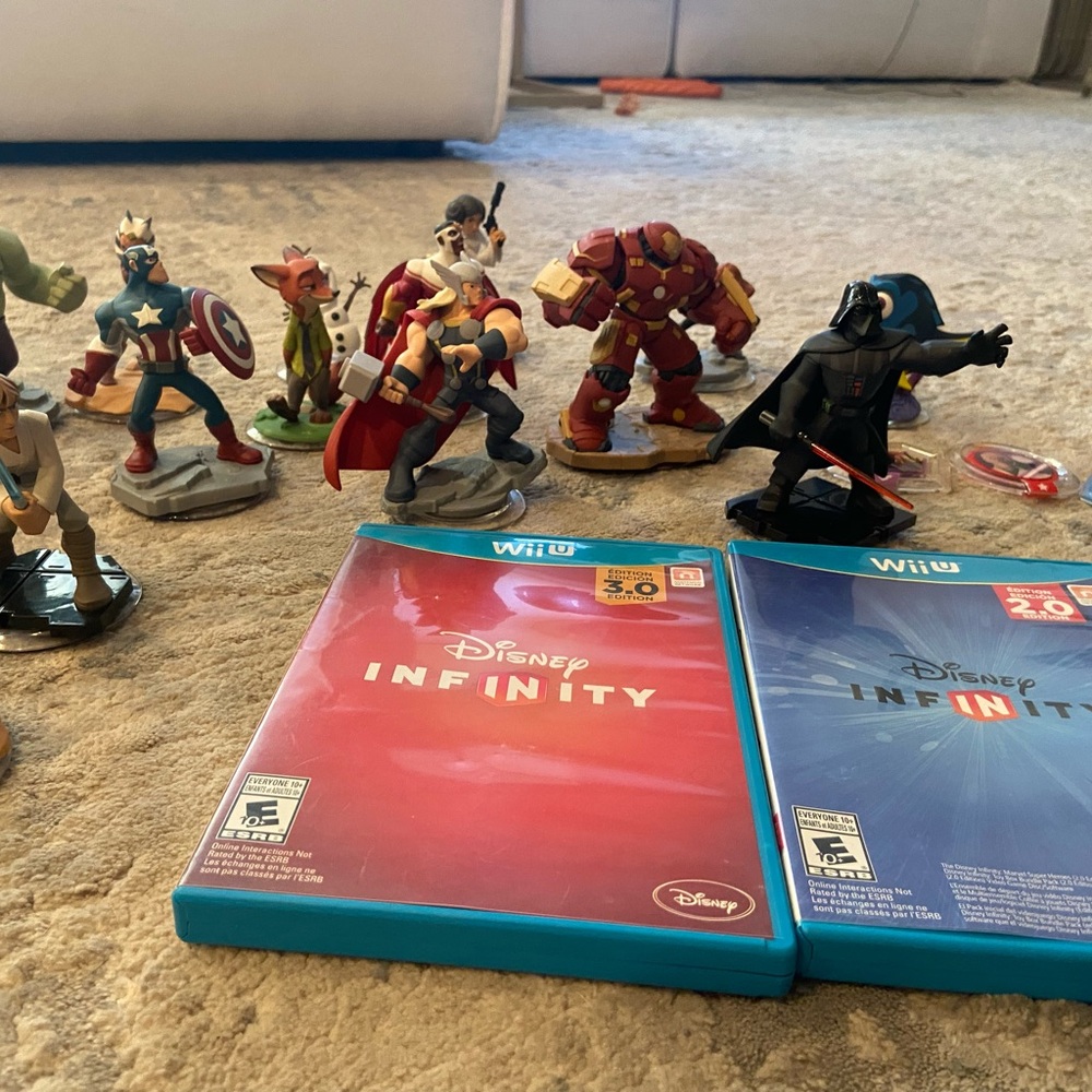 Disney infinity, 2 games, 19 characters